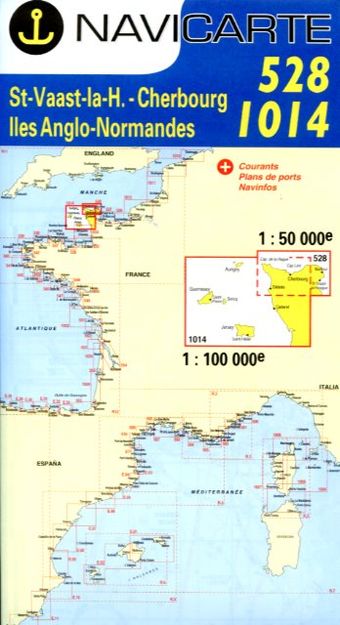 Navicarte St Vaast - Cherbourg – Iles Anglo-Normandes