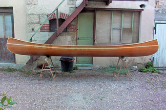 Construire le canoë bois Prospector 4,90m
