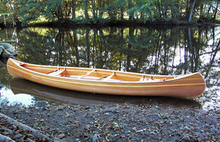 Construire le canoë bois Ricochet 4,90m