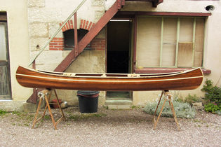 Construire le canoë bois Robinson 3,70m
