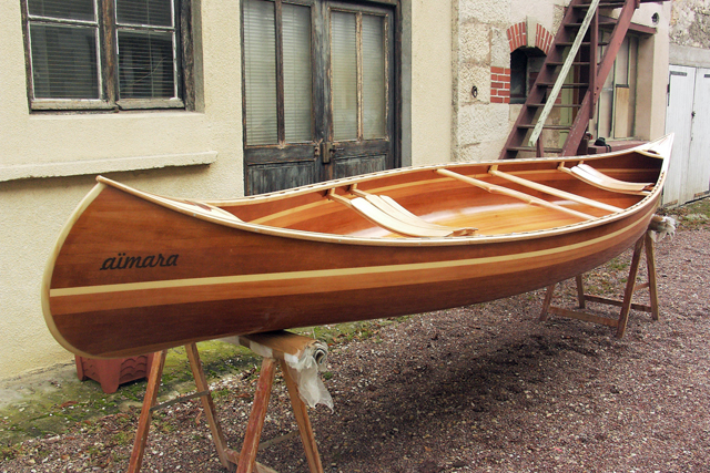 Construire le canoë bois Ricochet 4,50m Le Canotier, la